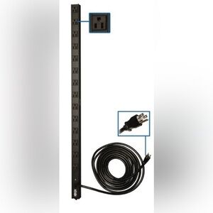 Tripp Lite by Eaton PDU 1.4kW Single-Phase 120V Basic PDU 14 NEMA 5-15R Outlets